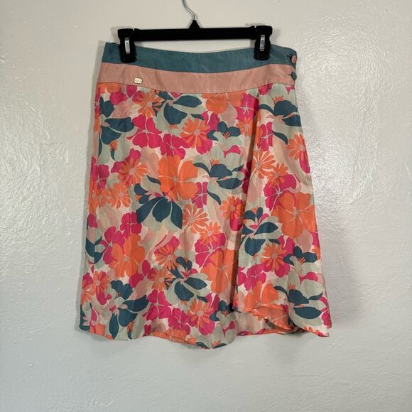 Ted Baker Silk Floral Skirt - Picture 1 of 12